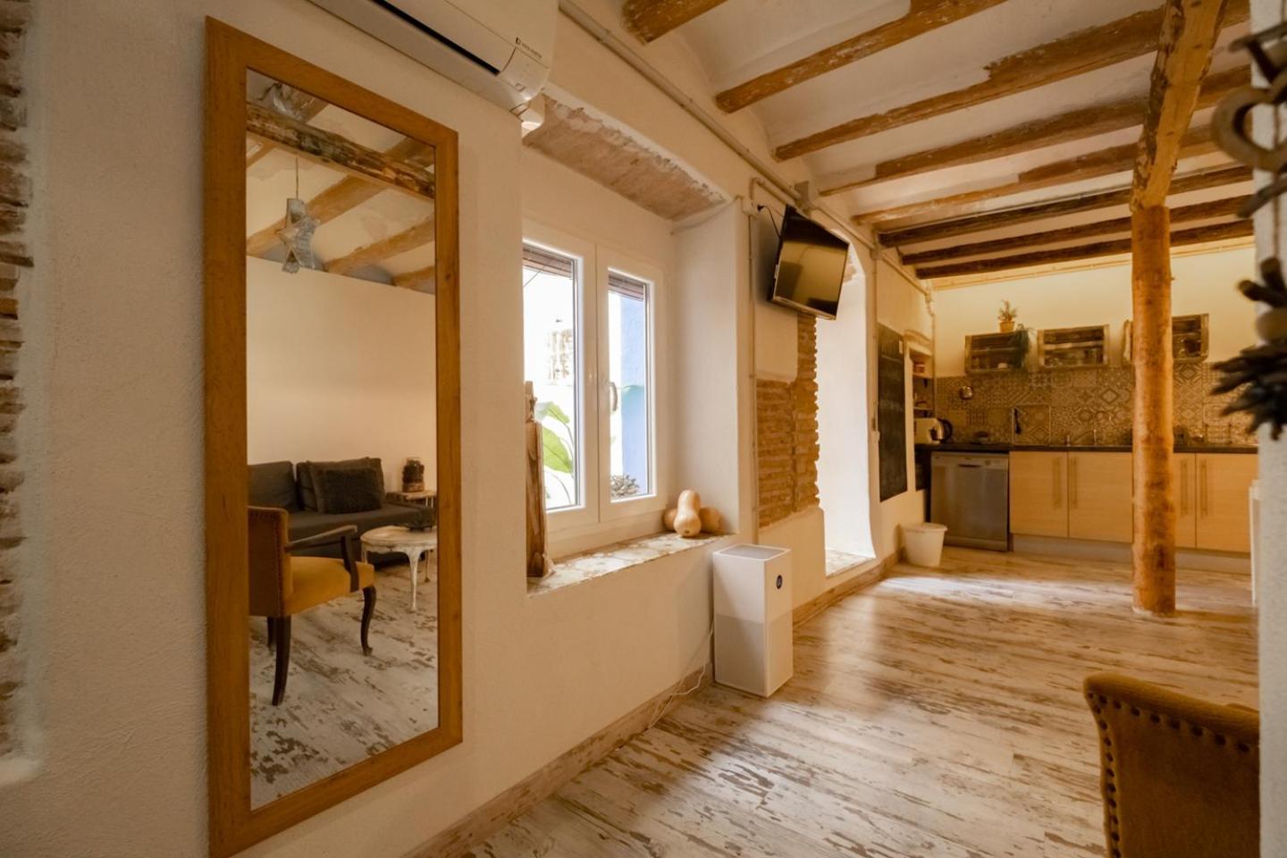 Apartamento En El Corazon De Tarragona. Planta Baja Con Patio. Eksteriør billede