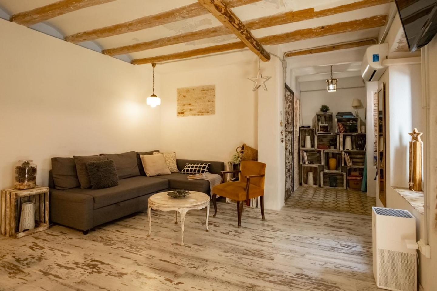 Apartamento En El Corazon De Tarragona. Planta Baja Con Patio. Eksteriør billede