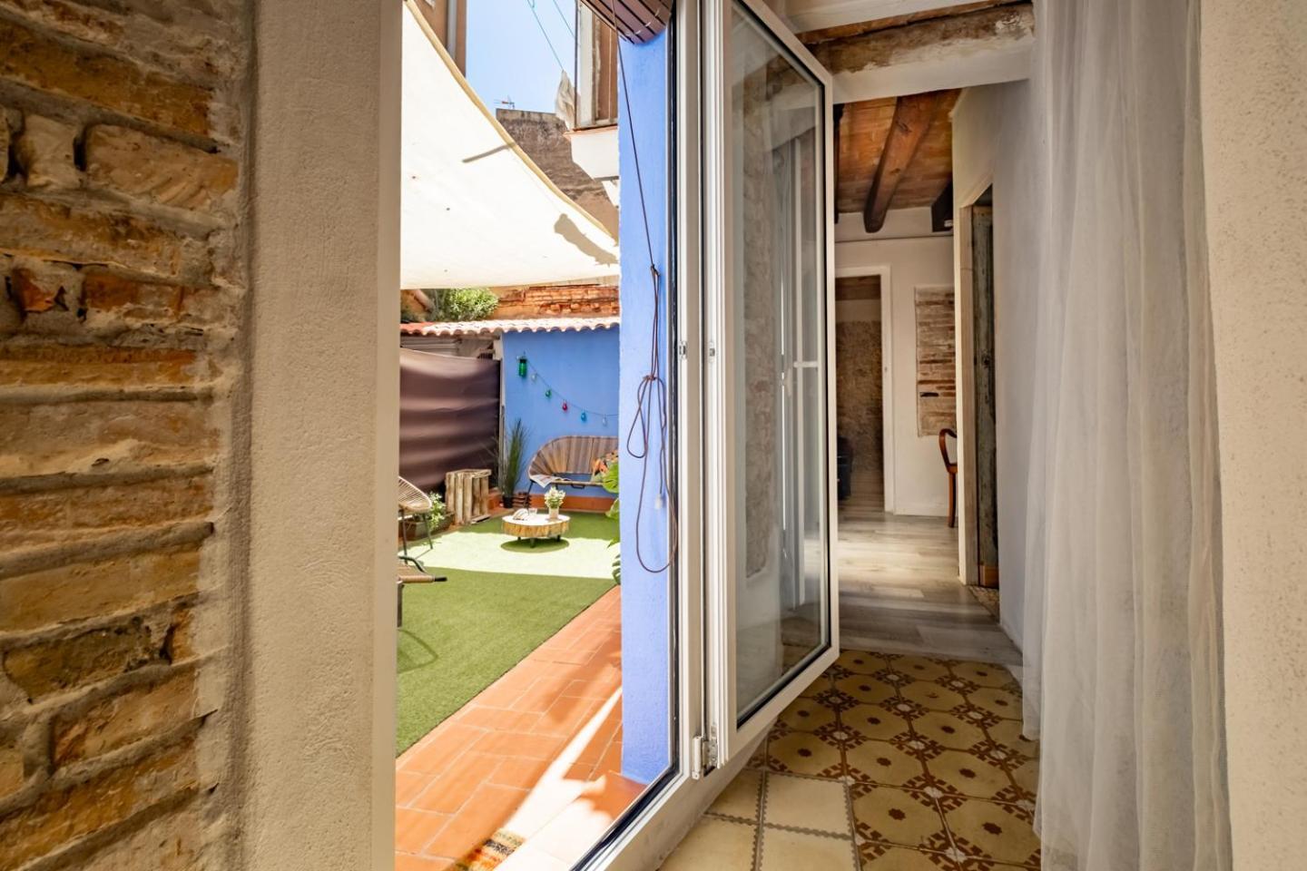 Apartamento En El Corazon De Tarragona. Planta Baja Con Patio. Eksteriør billede